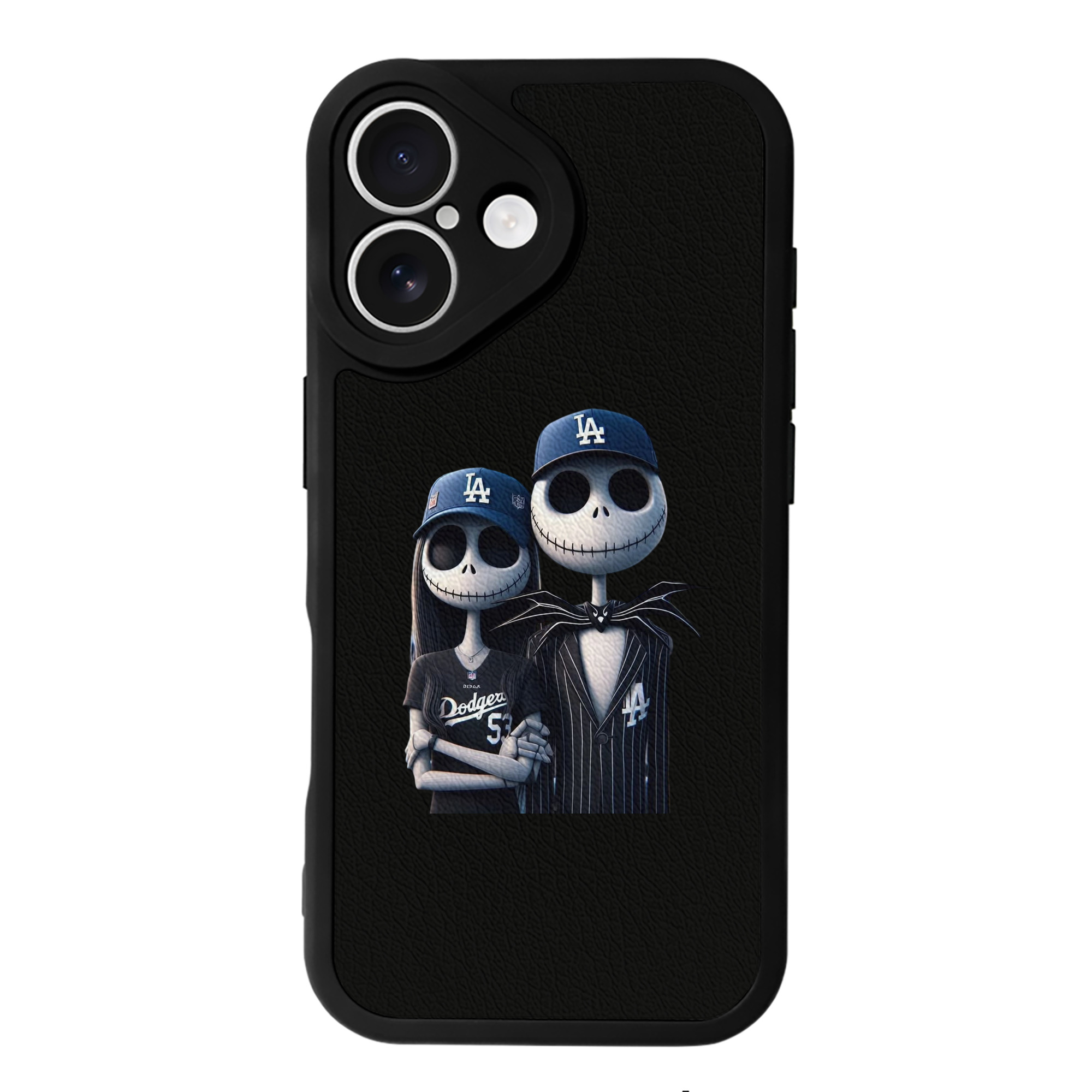  IPhone 16 Silicone Leather Case – UV Print, Lambskin Texture – Perfect Fit, Wireless Charging Compatible, Scratch Resistant, Precise Cutouts – Stylish Protection For IPhone 16